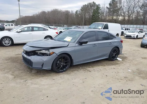 2025 Honda Civic Sport z USA, uszkodzony, nr VIN 2HGFE2F52SH573380